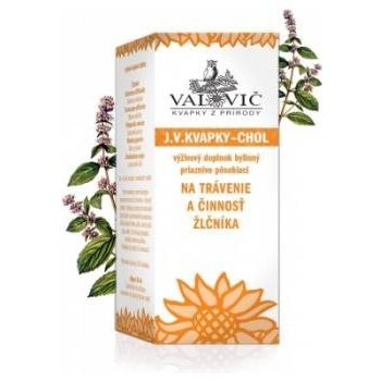 J.V. Kvapky Chol na trávenie a činnosť žlčníka 50 ml