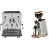 ECM Synchronika II + Eureka Mignon Single Dose PRO, White & Oak