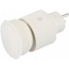 Germina LED nočné svetlo do zásuvky 10W - 1000lm - IP44 teplá biela