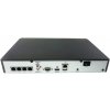 HiLook PoweČervená by HIKVISION/ NVR-104MH-C/4P(D)/ 4 kamery/ 4x PoE/ 8Mpix/ HDMI/ VGA/ 1x RJ45/ kov