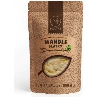 Natu Mandle plátky 200 g