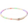Trixie Flash USB svietiaci silikónový obojok, XS-XL: 70 cm / 10 mm, multicolor