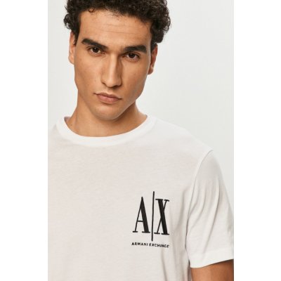 Armani Exchange tričko biele
