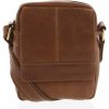 Pánska kožená crossbody taška na doklady hnedá - SendiDesign Niall hnedá