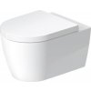 Duravit ME by Starck wc misa závesné bez oplachovacieho kruhu biela 2584092000