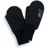 Esito Palcové rukavice softshell Black černá