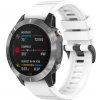 Silikónový remienok FIXED Silicone Strap pre Garmin QuickFit 22mm, biely