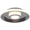 TRIO 680810306 ASCARI stropné svietidlo LED D300mm 28W/3200lm 3000K IP44 chróm, switchdimmer