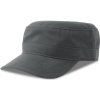 Atlantis Headwear Kšiltovka Tank-S, vojenská COT33028767099-dark grey Šedá tmavá UNI