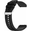 eses Predĺžený silikónový remienok - Čierny, 22 mm