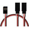 Yeah Racing Y-kábel 150 mm FUTABA compact (PVC)