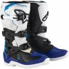 Boty TECH 3S YOUTH, ALPINESTARS, dětské (bílá/černá/modrá, vel. 35,5)