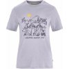 Fjällräven Hoja Lugnt Wool T-shirt W, Veľkosť S, Farba LAVENDER MIST
