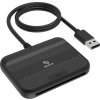 AKASA čtečka karet AK-CR-14BK, externí, USB