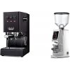 Gaggia New Classic E24 BC, black + Eureka Atom W 65, chrome