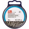 PRYM Špendlíky, 0,75 x 26 mm, strieborné farby, 25 g, krabička s pútkom