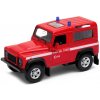 Welly Auto Land Rover Defender hasiči 1:34