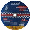 ENCORE Rezný kotúč na kov 230 x 2,0 x 22,23 mm INOX