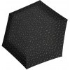 Knirps US.050 rain lehký dámský skládací plochý deštník černý