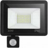 Halogénový reflektor LED s detektorom pohybu 30W (LED reflektor s čidlom pohybu a súmraku 30W, 6000K, IP66)