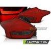 Tuning-tec FORD FOCUS 3 15-18 HATCHBACK ČERVENÁ SMOKE LED