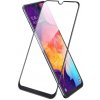 3x Picasee 3D ochranné tvrdené sklo s rámčekom pre Samsung Galaxy A50 A505F - čierné - 2+1 zdarma 95012