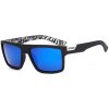 KDEAM Holland 4 slnečné okuliare, Black / Blue (GKD021C04)