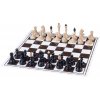 Šachový set česká klubovka original s vinylovou šachovnicou