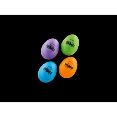 Meinl Nino Egg-Shaker Set 4-tlg pastel