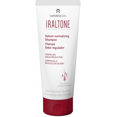 Cantabria Labs IRALTONE Sebum-normalizing Shampoo šampón na kontrolu produkcie a sekrécie oleja vo vlasoch, 200ml