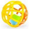 Baby Mix Interaktívna svietiaca a hrajúca hrkálka Balónik žlté