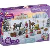 Schleich Adventný kalendár HORSE CLUB 2025 - Vianočný zázrak žriebä