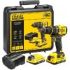 Stanley Náradie - 18V AKU vŕtačka, 2x aku 2,0 Ah Li-ion, nabíjačka SFMCD720D2K-QW