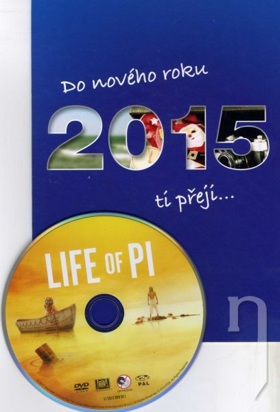 Novoroční přání - Pí a jeho život DVD