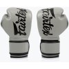 Boxerské rukavice Fairtex Microfiber grey (12 oz)