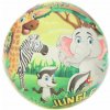 Gumová lopta Džungľa Zvieratá 23 cm arkádová hra 30455