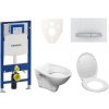 Cenovo zvýhodnený závesný WC set Geberit do ľahkých stien / predstenová montáž + WC S-Line S-line Pro 111.300.00.5ND8