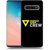 Picasee silikónový čierny obal pre Samsung Galaxy S10 G973 - ONEMANSHOW CREW