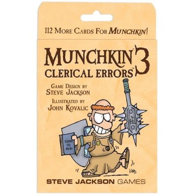 Stave Jackson Games Munchkin 3 Clerical Errors