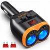 Verk 10104 Autonabíjačka 12-24V 2xUSB-A, 1xUSB-C QC 3.0 80W