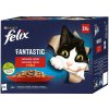 FELIX Fantastic Multipack 24x85g kura/hovädzie/králik/jahňacie v želé