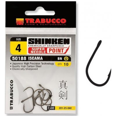 Trabucco Shinken Hooks veľ.4 10ks