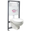 Súprava nástennej WC nádržky Doris Adriatic WH