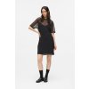 Karl Lagerfeld Jeans Klj Jersey X Mesh Dress Black