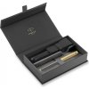 Parker 1502/3190956 IM Premium Arrow GT plniace pero hrot F darčeková súprava s koženým puzdrom