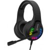 A4Tech Bloody G230, slúchadlá s mikrofónom, ovládanie hlasitosti, čierna, hracie slúchadlá, USB G230-BK
