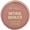 Rimmel London Natural Bronzer Ultra-Fine Bronzing Powder dlouhotrvající bronzer 003 sunset 14 g