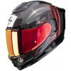 Helma na motorku SCORPION EXO-1500 CARBON AIR ZITY čierno/červená Veľkosť: XL