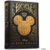Bicycle Karty Black & Gold Mickey NOVINKA do zlatej kolekcie hracie karty