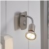 | Eglo 902366 - Zásuvkové LED svietidlo MINI 1xGU10/2,8W/230V matný chróm | 902366